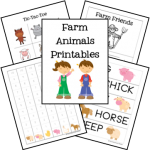 Farm Animals Printables – Homeschool Share