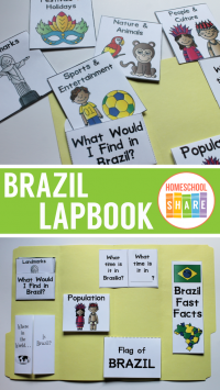 Brazil Lapbook - Homeschool Share