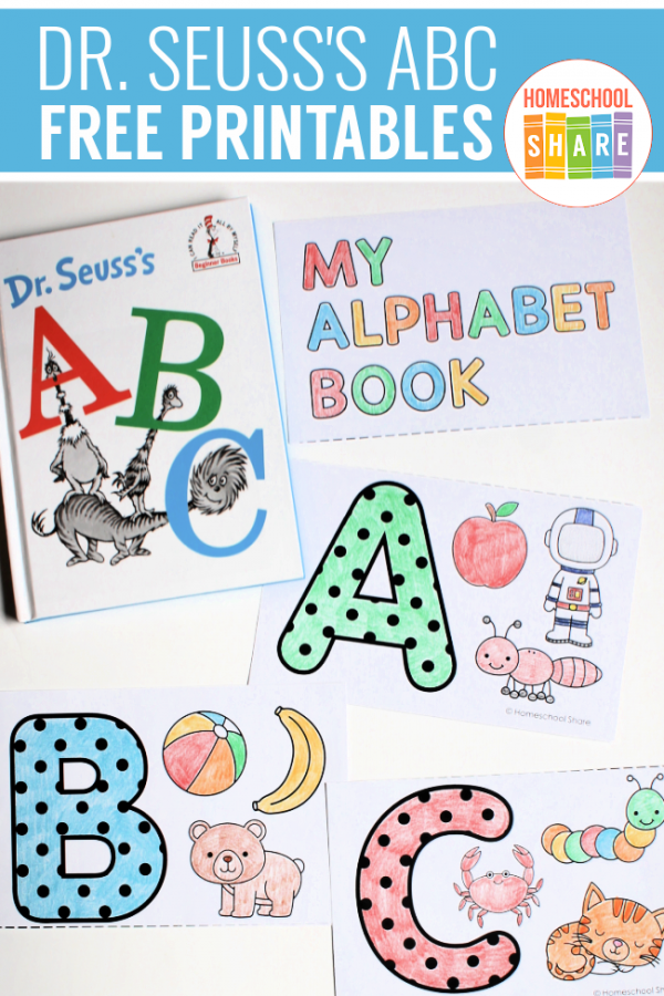 Dr. Seuss's ABC Book Printables and Activities - Homeschool Share