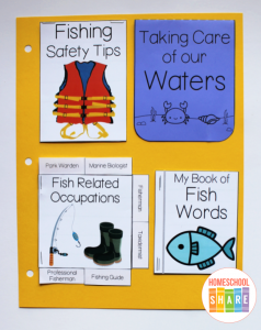 Fishing Lapbook - Homeschool Share