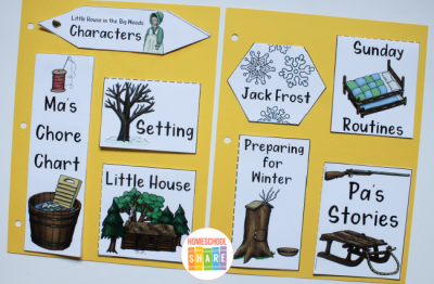 Little House In The Big Woods Lapbook - Homeschool Share