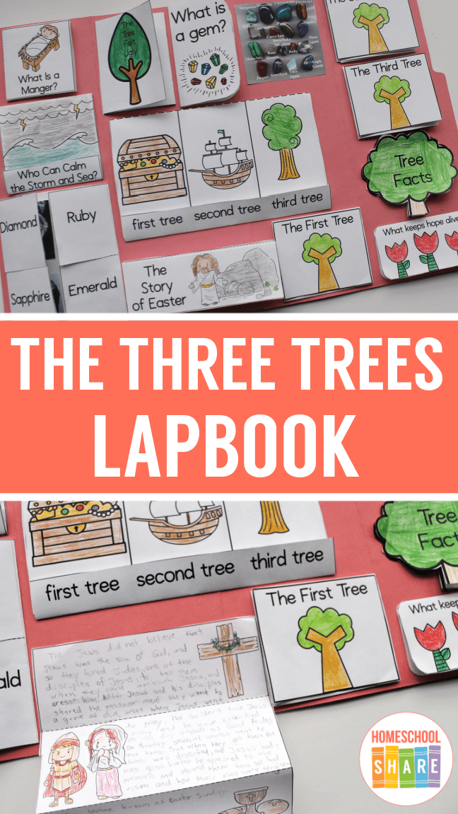 The Tale of Three Trees Activities & Lapbook Homeschool Share