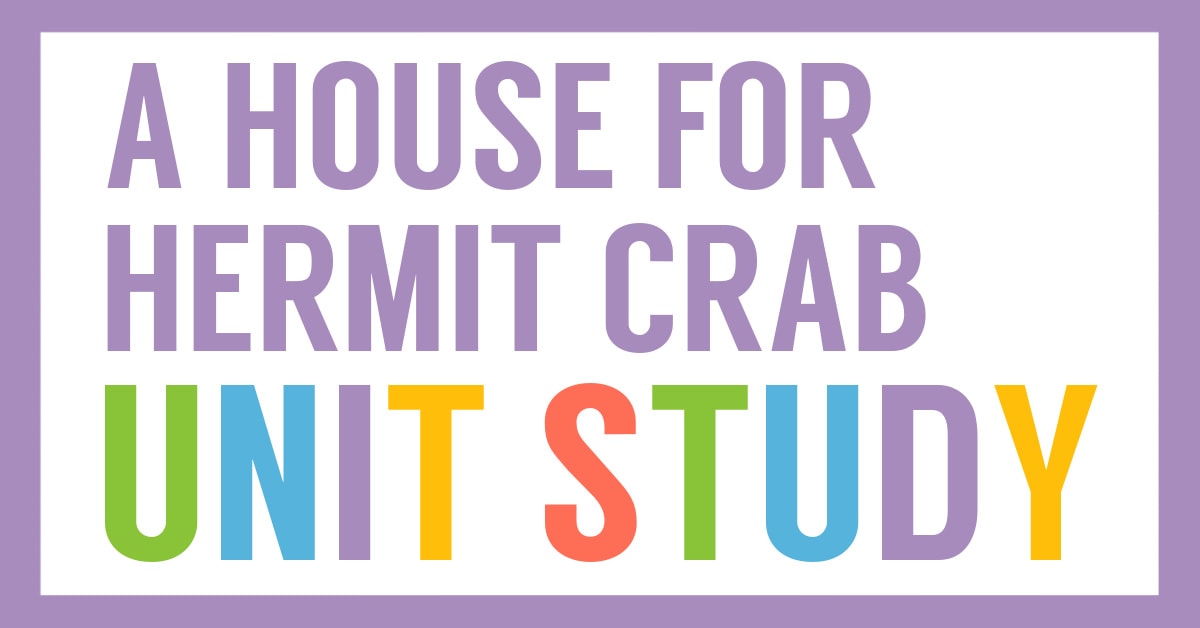 A House For Hermit Crab Activities Printables Homeschool Share