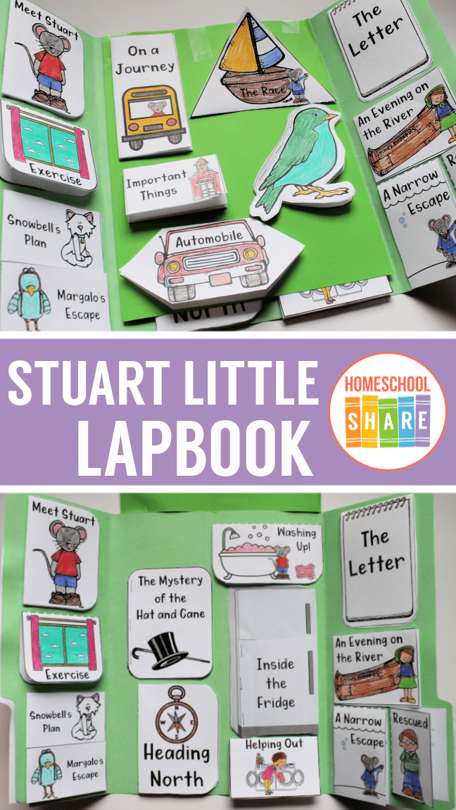 Free Stuart Little Lapbook - Homeschool Share