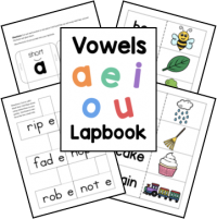Short and Long Vowels Lapbook – Homeschool Share
