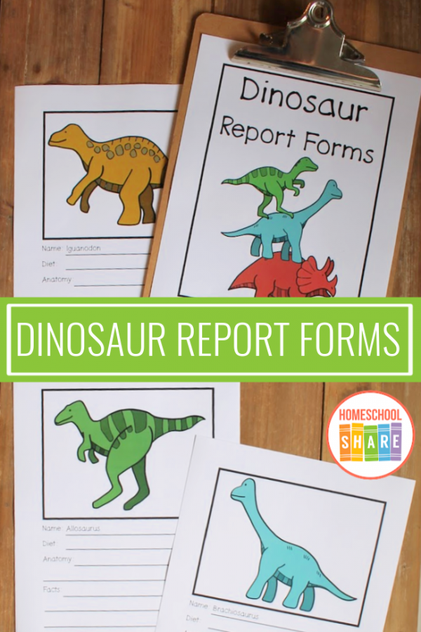 dinosaur-report-forms-homeschool-share