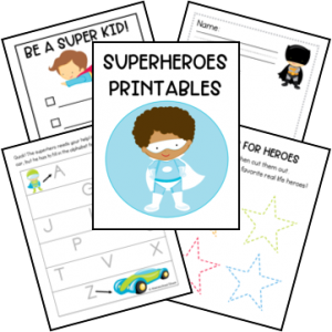 Superhero Printables - Homeschool Share