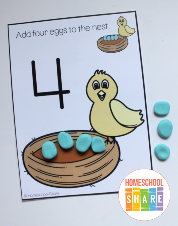 Free Printable Playdough Mats - Homeschool Share