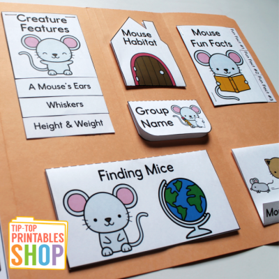 Mouse Lapbook - Homeschool Share