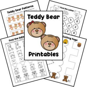 Teddy Bear Math Mat - Homeschool Share