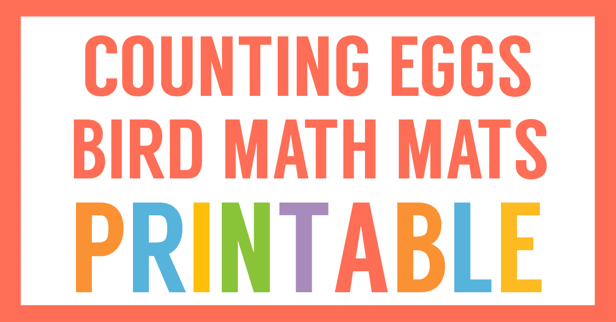 Ladybug Playdoh Math Counting Mats - Fun with Mama