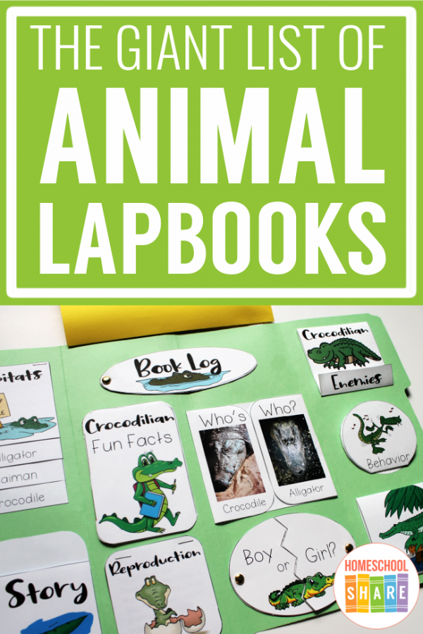 Animal Lapbooks - Homeschool Share