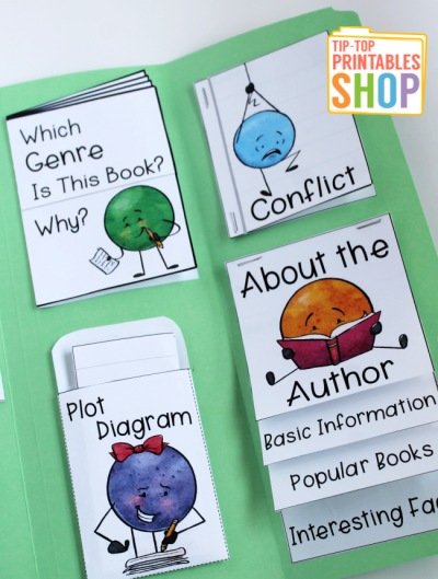 Create an Amazing Book Report Lapbook - Homeschool Share