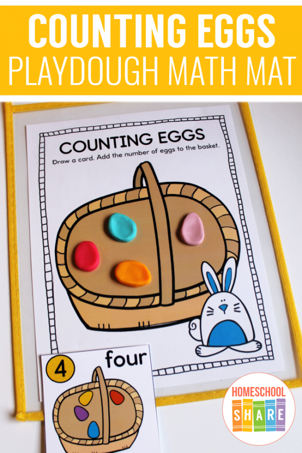 Easter Eggs Counting Activity - Homeschool Share