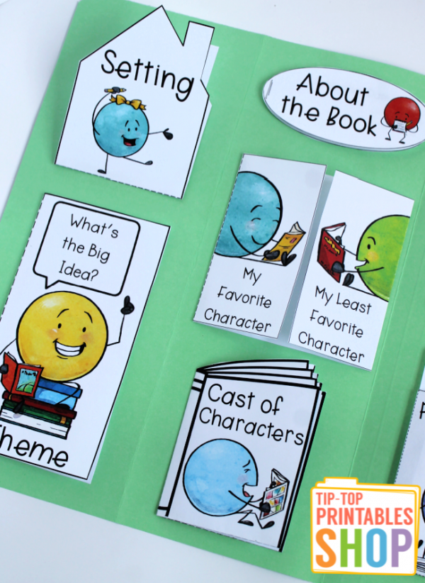 Create an Amazing Book Report Lapbook - Homeschool Share