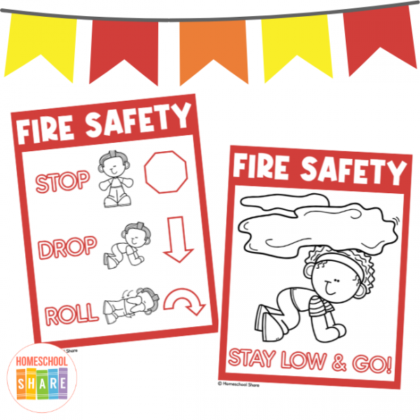 Free Fire Station Dramatic Play Printables - Homeschool Share