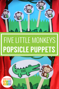 Five Little Monkeys Swinging in a Tree Printables - Homeschool Share