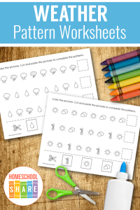 Weather Pattern Worksheets - Homeschool Share