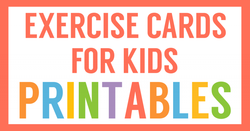 Exercise Cards Archives - Homeschool Share