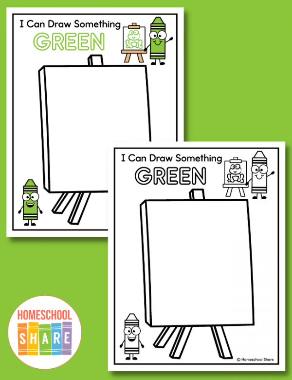 Easy Drawing Activity for Kindergarten Homeschool Share