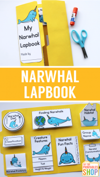 Narwhal Lapbook - Homeschool Share