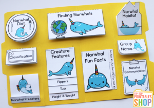 Narwhal Lapbook - Homeschool Share