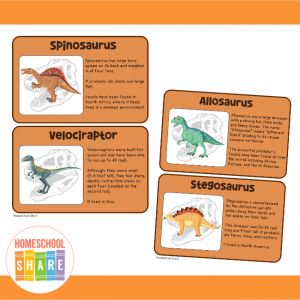 Free Dinosaur Dramatic Play Printables - Homeschool Share