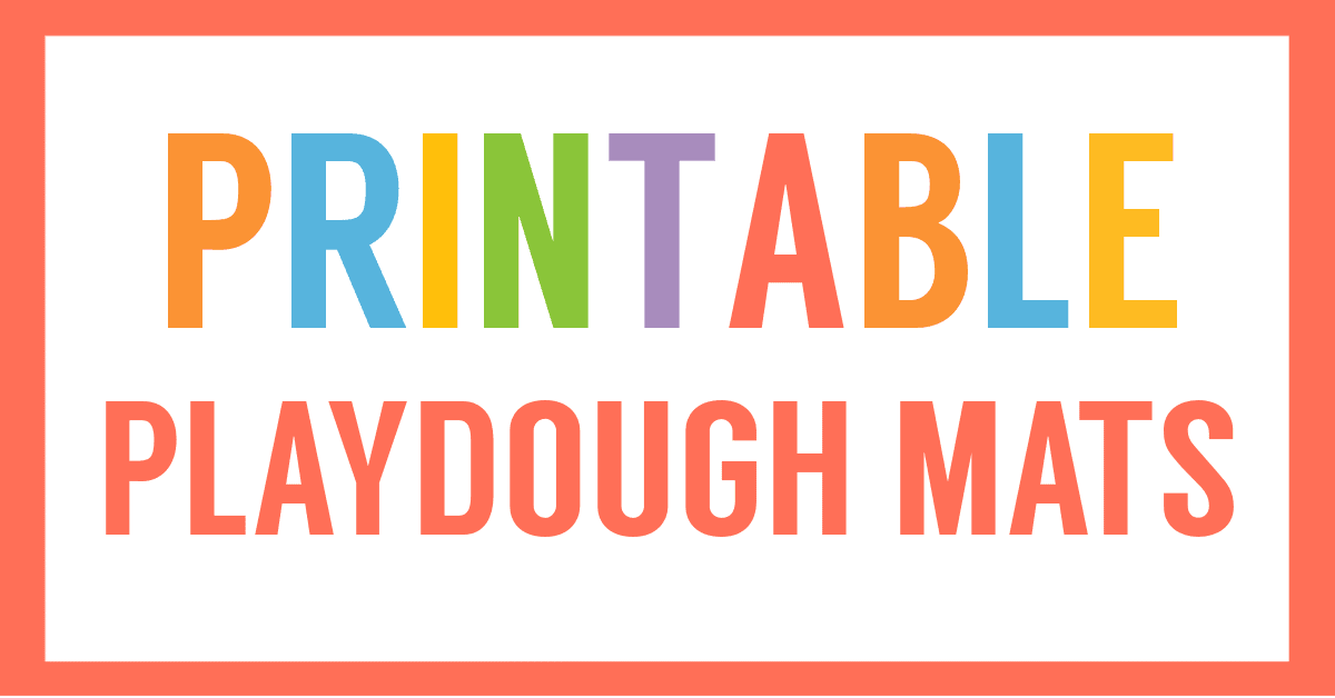 MEGA Playdough Mat Bundle (150+ printables)