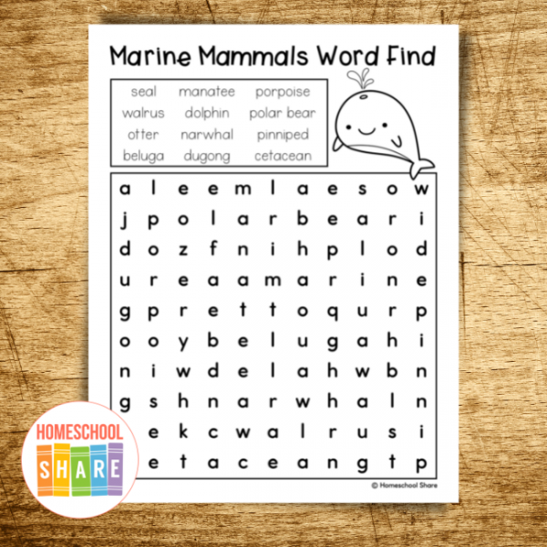 marine-mammals-word-search-homeschool-share