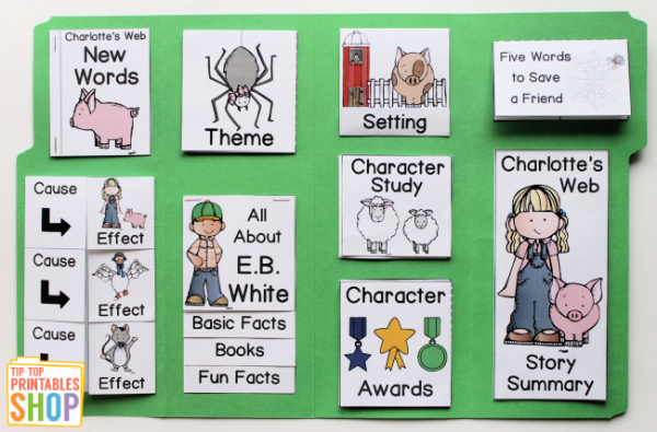 Charlotte's Web Lapbook - Homeschool Share