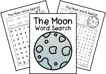 word search voyage to the moon