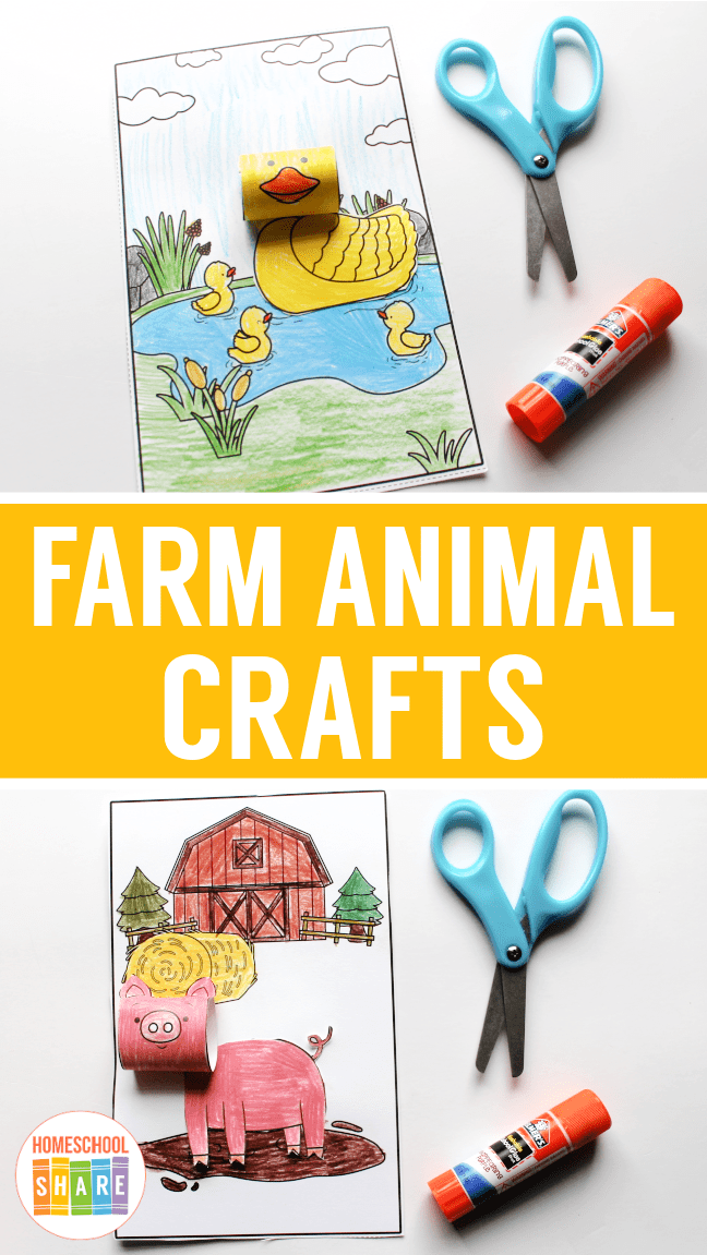 Farm Animals Crafts - Homeschool Share