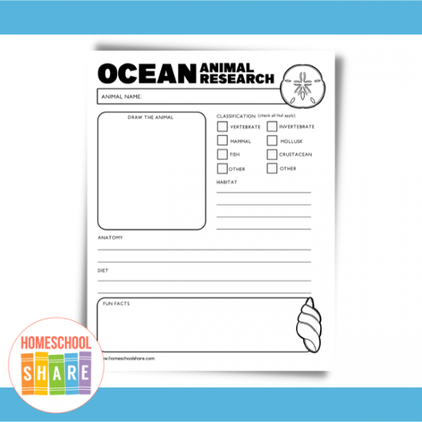 Ocean Zones Worksheets (free!) - Homeschool Share