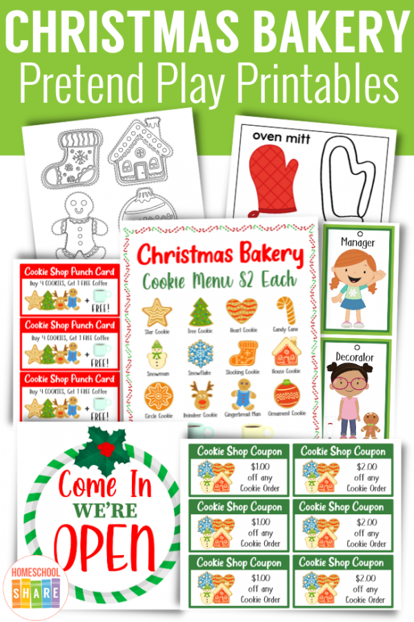 Christmas Dramatic Play Printables (free!) - Homeschool Share