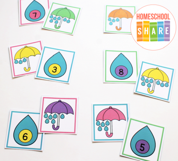 Weather Matching Game - Homeschool Share