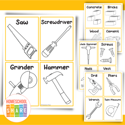 Construction Dramatic Play - Homeschool Share