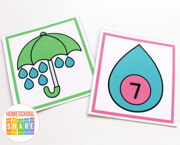 Weather Matching Game - Homeschool Share