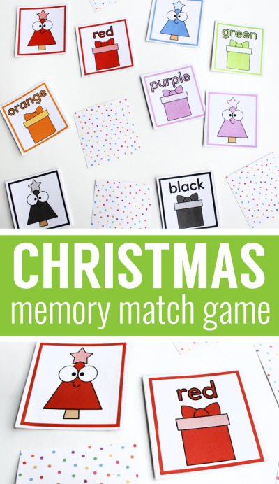 Christmas Memory Game (free printable!) - Homeschool Share