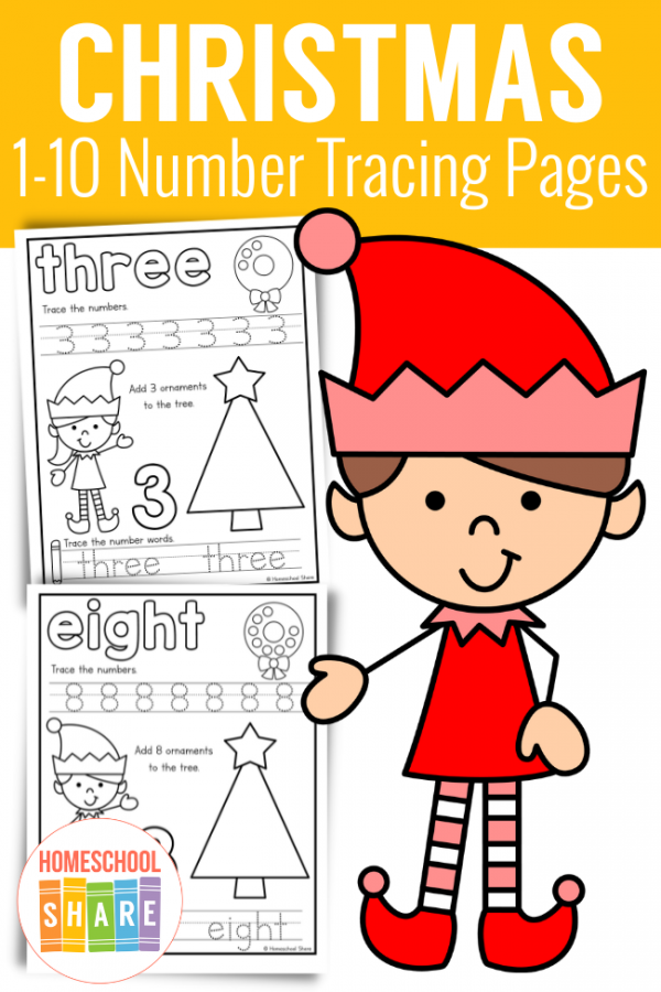 christmas-number-tracing-worksheets-homeschool-share